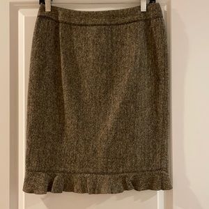 Club monaco tweed pencil skirt